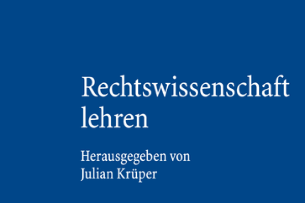 Cover Rechtswissenschaft lehren